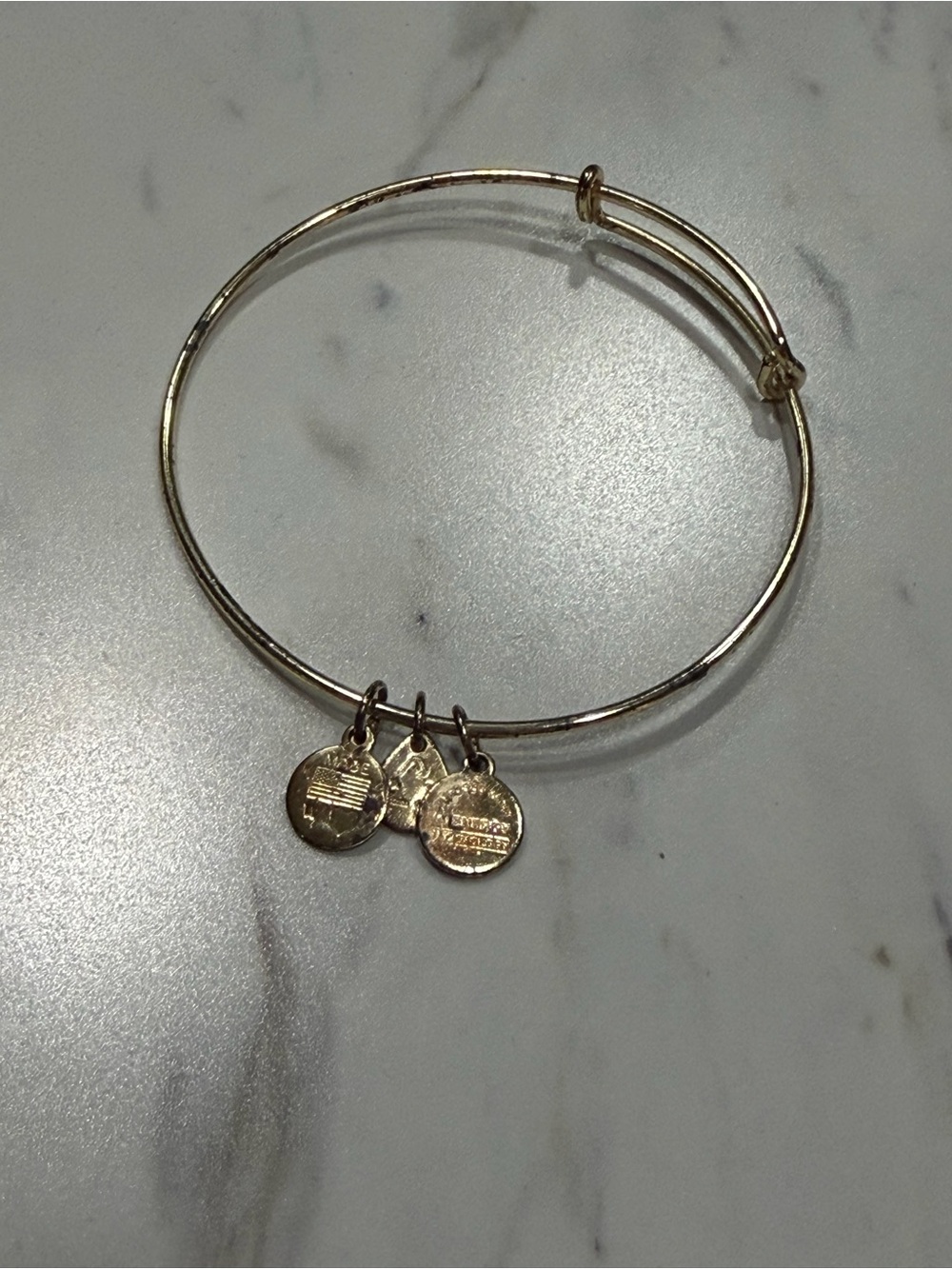 Alex & Ani Bangle Bracelet Jewelry - Gold